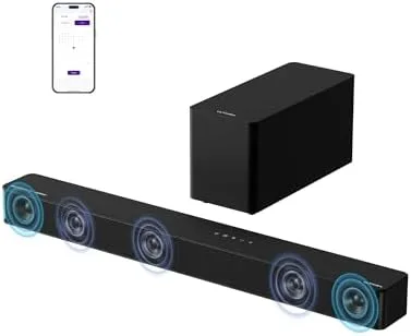 ULTIMEA 5.1CH Surround Sound Bar Soundbar