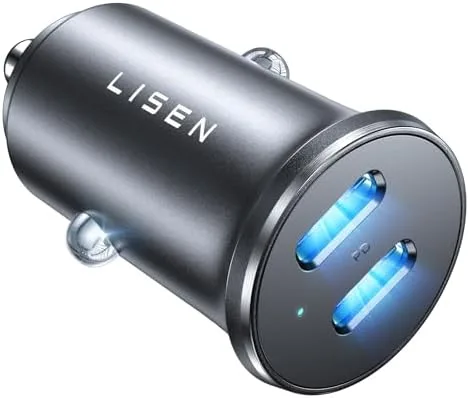 LISEN 90W USB C Car Car Charger