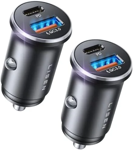 LISEN Car Charger USB C