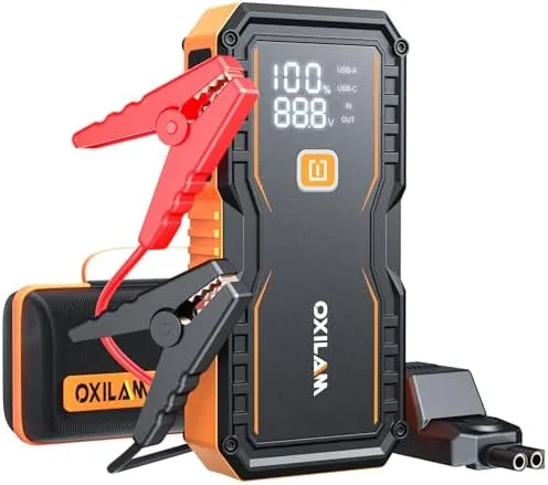 OXILAM Jump Starter 6000A
