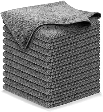 USANOOKS Microfiber Cleaning Cloth Grey Dash Cam