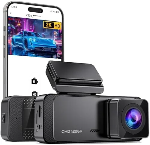 Veement Dash Cam 1296P Front Dashcam