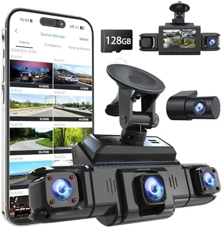 ZMOPO 360 View 4 Channel Dash Dash Cam