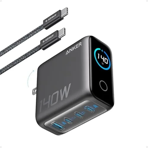 Anker MacBook Pro Charger gan wall charger