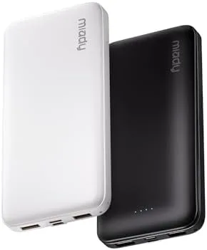 Miady 2-Pack Portable Charger Power Bank