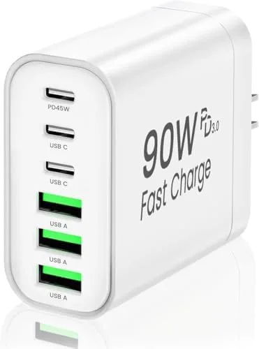 RUMIXI 90W GaN USB C Charger gan wall charger