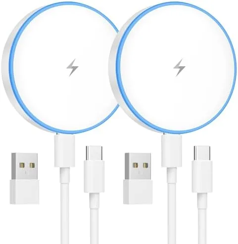 TNDAJI MagSafe Charger 2 Pack 15W
