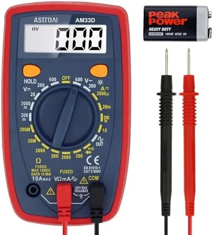 AstroAI Digital Multimeter Tester 2000 Desk Gadget