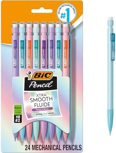 BIC Xtra-Smooth Pastel Mechanical Pencils Desk Desk Gadget