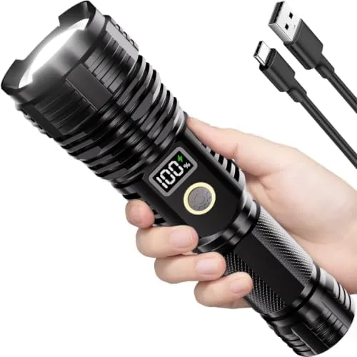 CHILDBOT Flashlights High Lumens Rechargeable