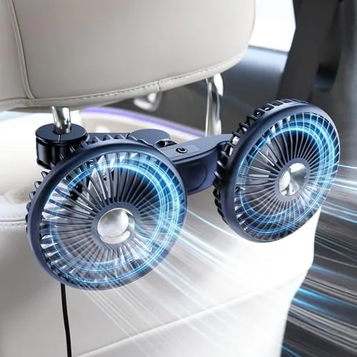 DICMKY Dual Head Car Cooling USB Gadget