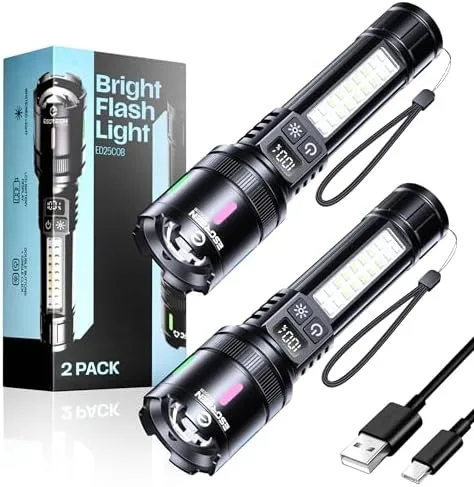 Esgreen LED Rechargeable Flashlights High