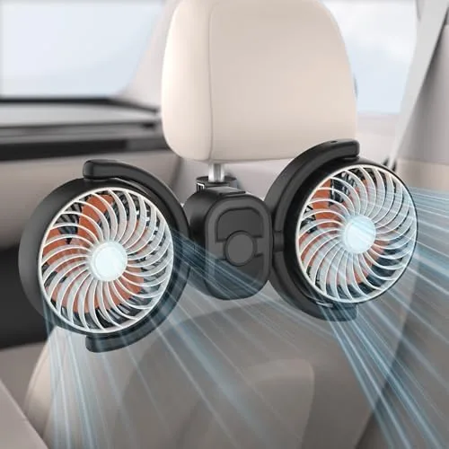 Hayousui Backseat Car Fan USB Gadget