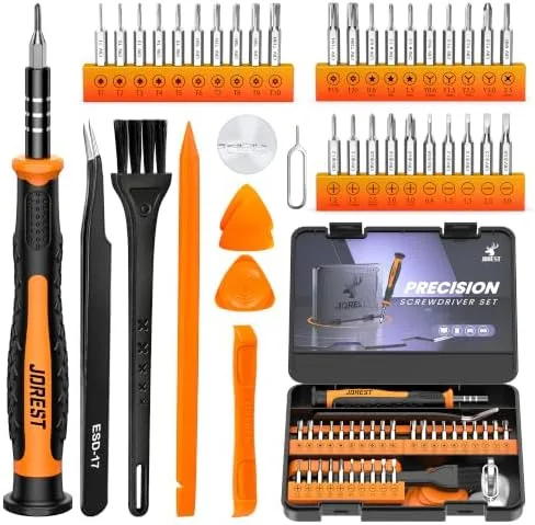 JOREST 40Pcs Small Precision Screwdriver Multitool
