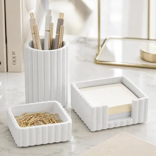 KIBAGA Aesthetic Desk Organizer Set of Desk Gadget