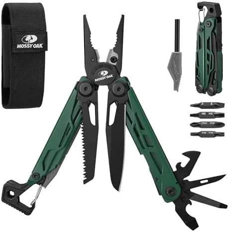 MOSSY OAK CNC-Machined Multitool Pliers
