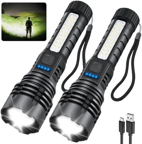 ZioeYiue Rechargeable Flashlights High Lumens