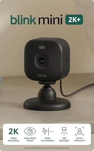 Blink Mini 2K+ Security Camera