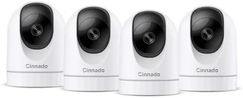 Cinnado 2K Home Security Cameras-2.4Ghz