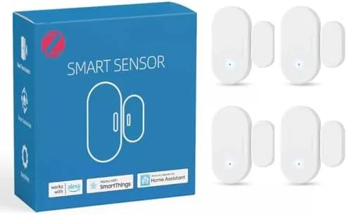 GRSICO 4 Pack Zigbee Door Sensor