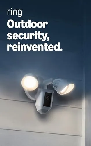 Ring Floodlight Cam Wired Security Camera
