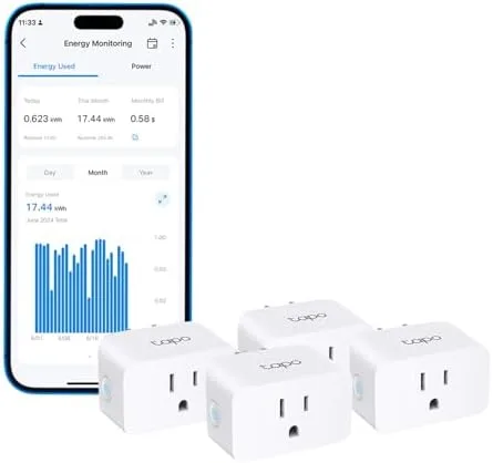 Tapo TP-Link 𝗧𝗮𝗽𝗼 Smart Plug Wi-Fi